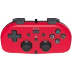 Hori Wired MINI Gamepad - Red - PS4